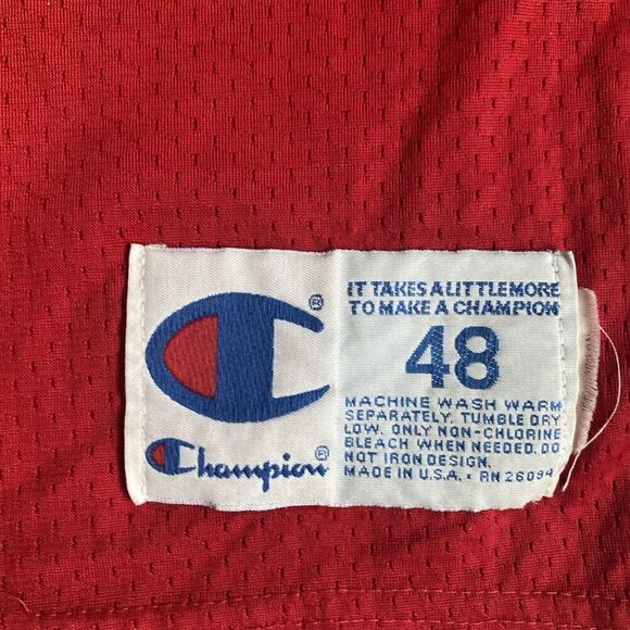 Champion Brand San Francisco 49ers Jerry Rice 80s Jersey SZ 48 Vintage - Picture 5 of 14